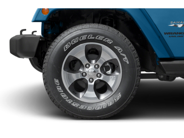 Used 2015 Black Clearcoat Jeep Sahara image 8