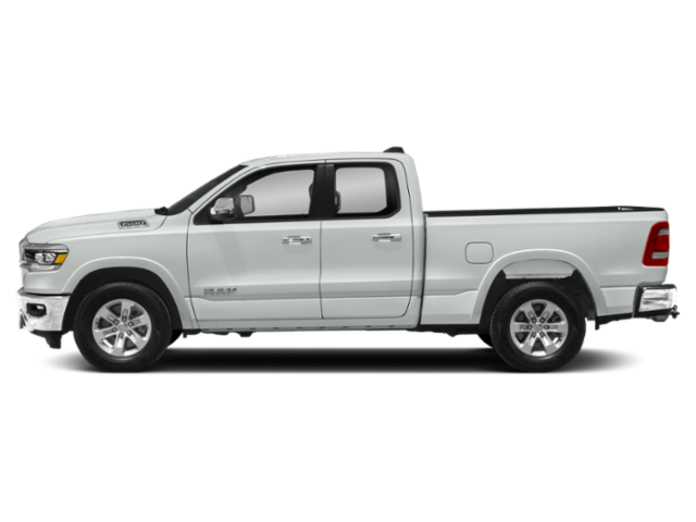 Used 2020 Bright White Clearcoat Ram Laramie image 3