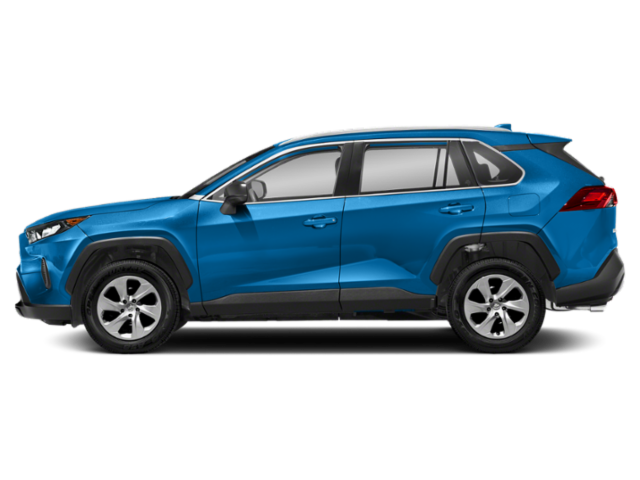 Used 2021 Blue Flame Toyota LE image 3
