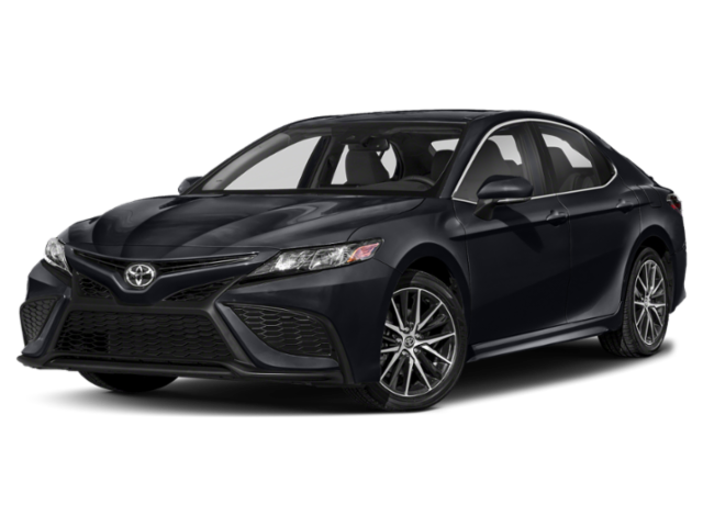 Used 2023 Midnight Black Metallic TOYOTA SE image 1