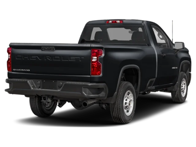 New 2025 BLACK Chevrolet work truck image 2