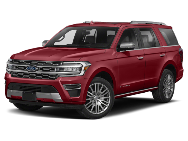 Used 2022 Red Metallic Ford Platinum image 1
