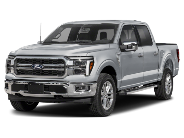 Iconic Silver Metallic 2026 Ford F-150 Lariat SuperCrew 4WD Pickup Truck Four-Wheel Drive Automatic