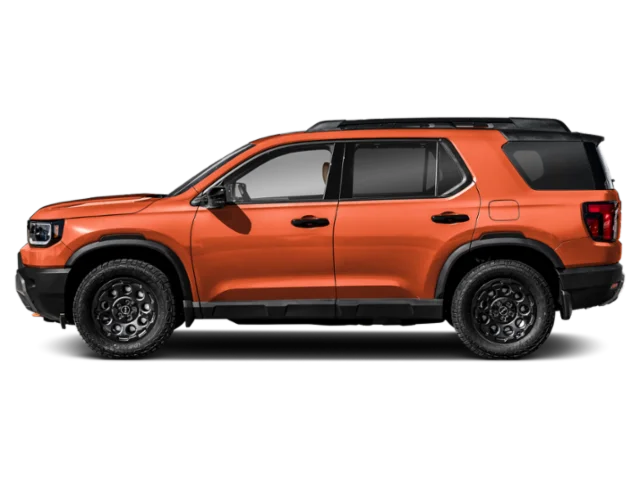 New 2026 Sunset Orange Honda TrailSport Elite Blackout image 3