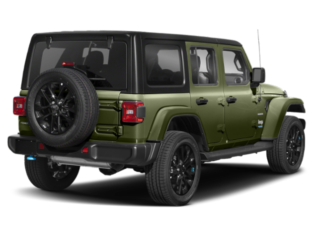 Used 2023 Green Jeep Sahara 4xe image 2