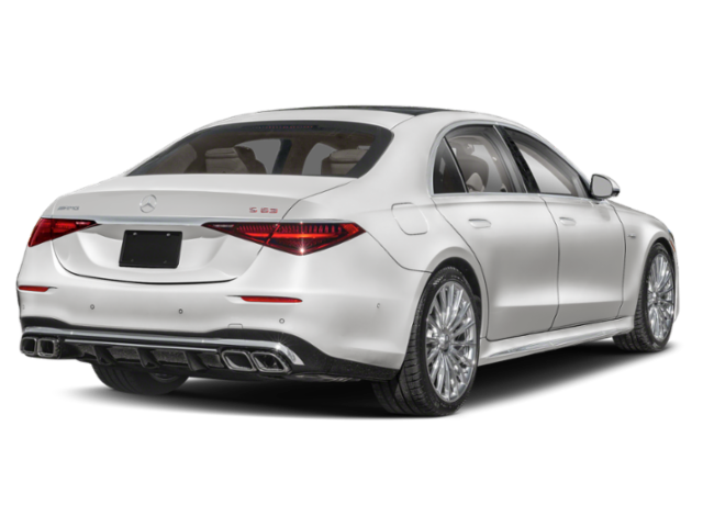 New 2026 White Mercedes-Benz S 63 E AMG® image 2