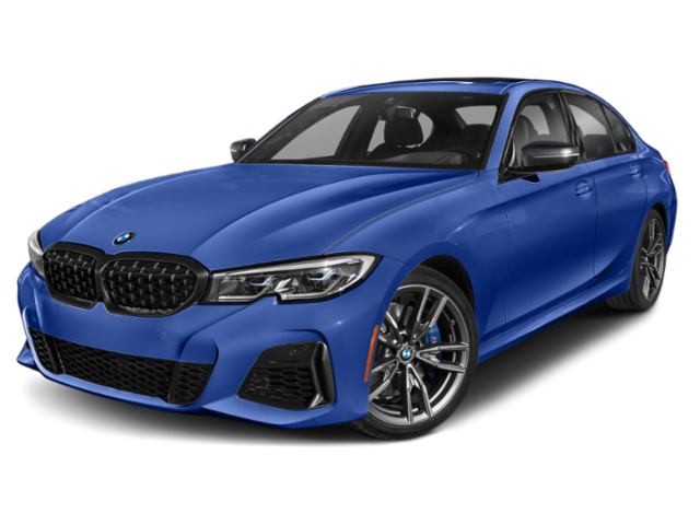 Used 2022 Blue BMW M340i xDrive image 1