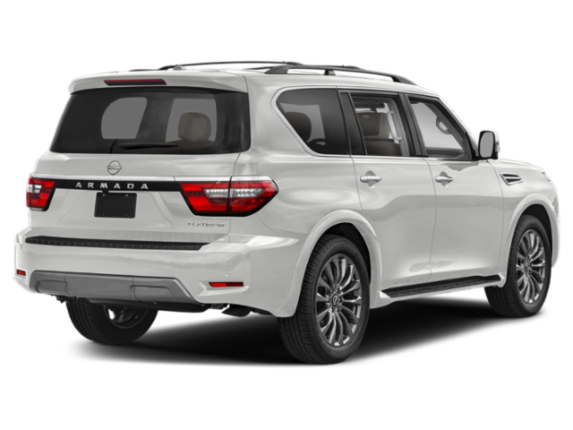 Used 2023 Aspen White Tricoat Nissan Platinum image 2