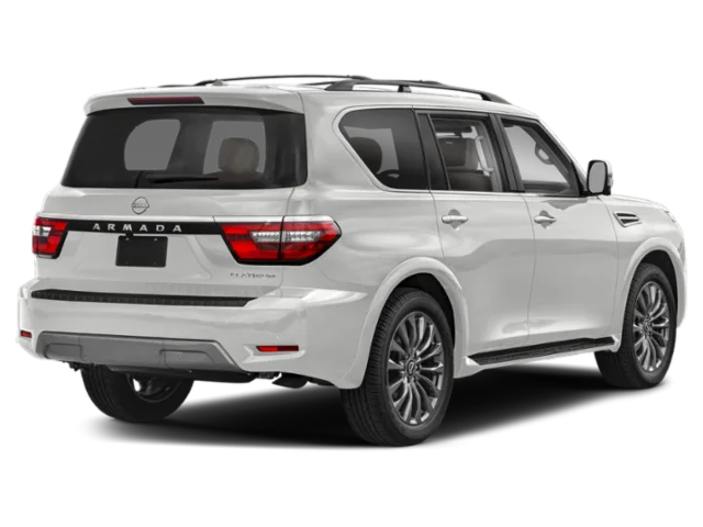 Used 2023 Aspen White Tricoat Nissan Platinum image 2