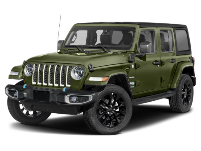 Used 2023 Green Jeep Sahara 4xe image 1