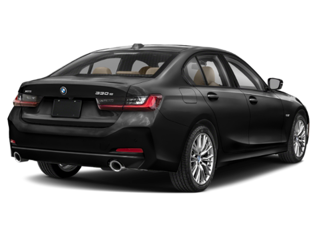 Used 2023 Black Sapphire Metallic BMW 330e iPerformance image 3