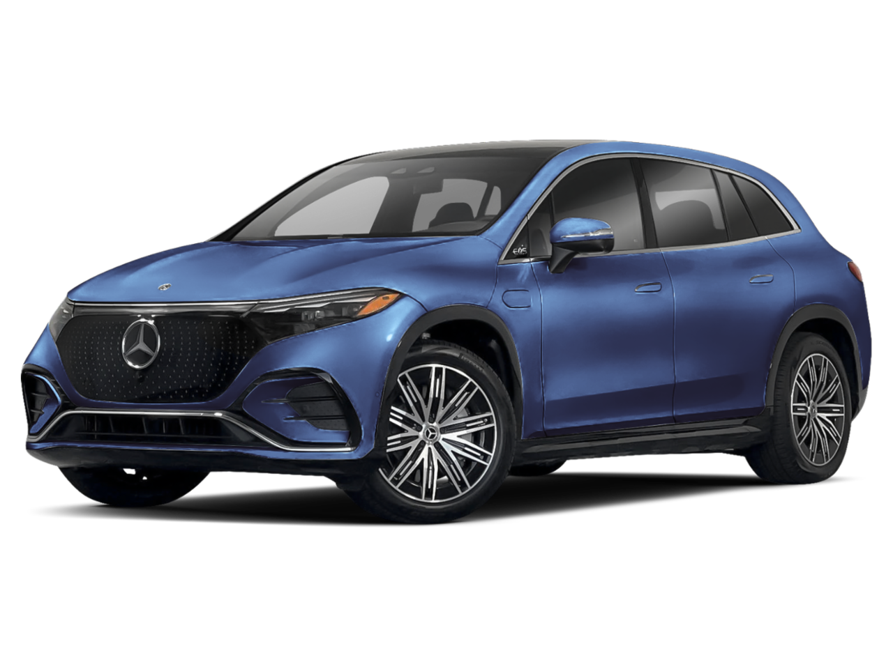 New 2027 Twilight Blue Metallic Mercedes-Benz EQS 550 4MATIC® SUV image 1