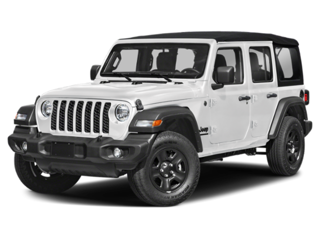 New 2026 Bright White Clear-Coat Exterior Paint Jeep Sahara image 13