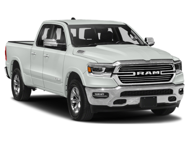 Used 2020 Bright White Clearcoat Ram Laramie image 6
