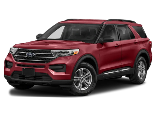 Used 2020 Red Metallic Ford XLT image 1