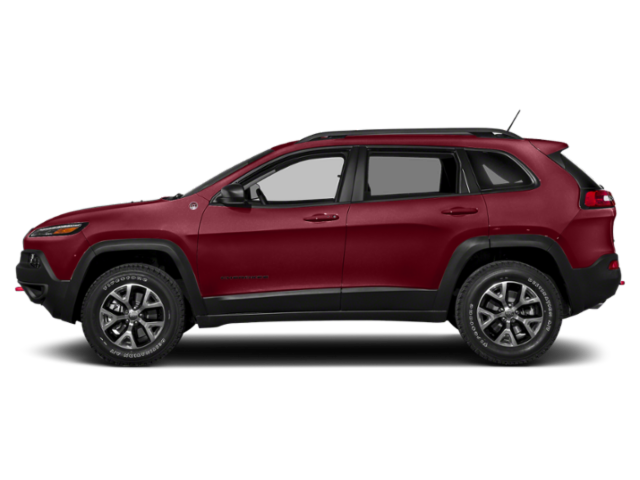 Used 2015 Deep Cherry Red Crystal Pearlcoat Jeep Trailhawk image 3