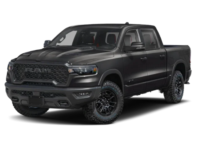 New 2027 Diamond Black Crystal Pearlcoat RAM Rebel image 1