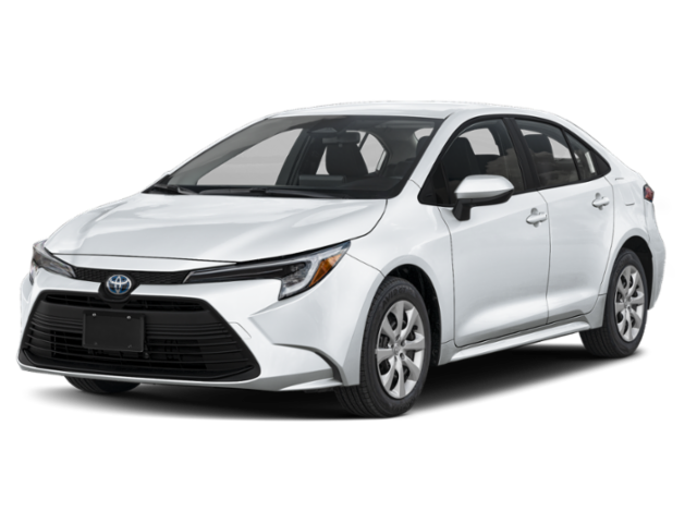 New 2027 Wind Chill Pearl Toyota Hybrid LE image 1