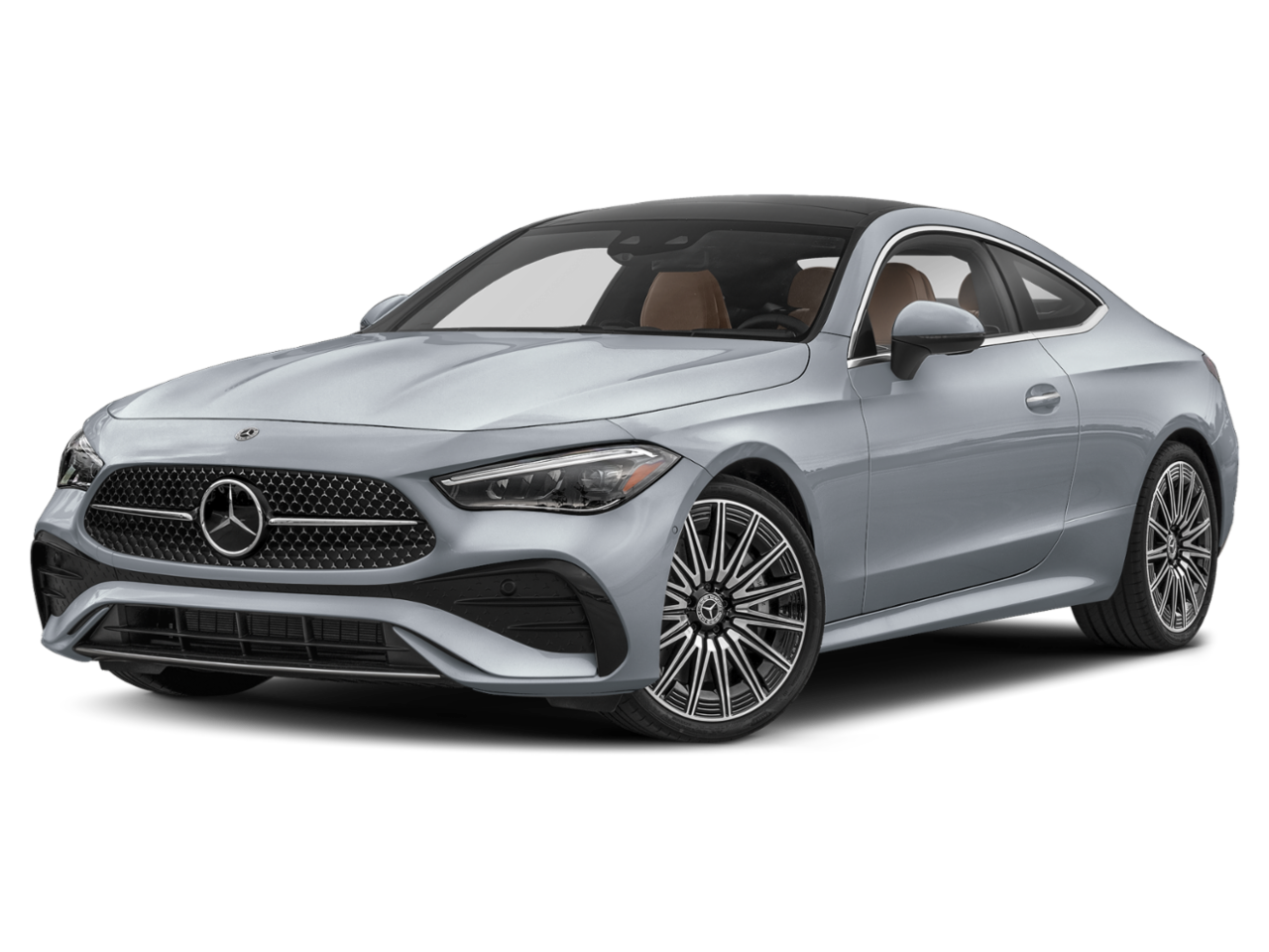 New 2026 Cirrus Silver Metallic Mercedes-Benz CLE 450 4MATIC® Coupe image 1