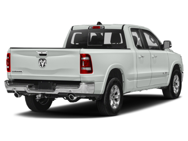 Used 2020 Bright White Clearcoat Ram Laramie image 2