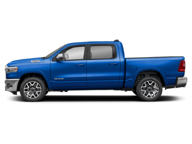New 2026 Hydro Blue Pearl-Coat Exterior Paint RAM Laramie image 3