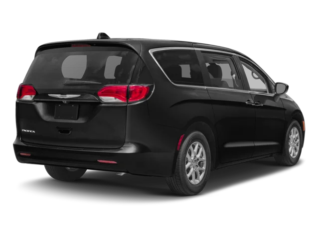 Used 2017 Brilliant Black Crystal Pearlcoat Chrysler Touring image 2