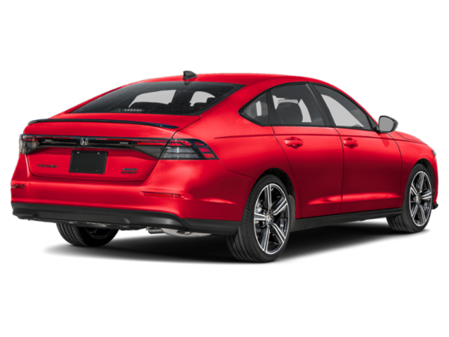 New 2026 Radiant Red Metallic Honda Sport Hybrid image 5