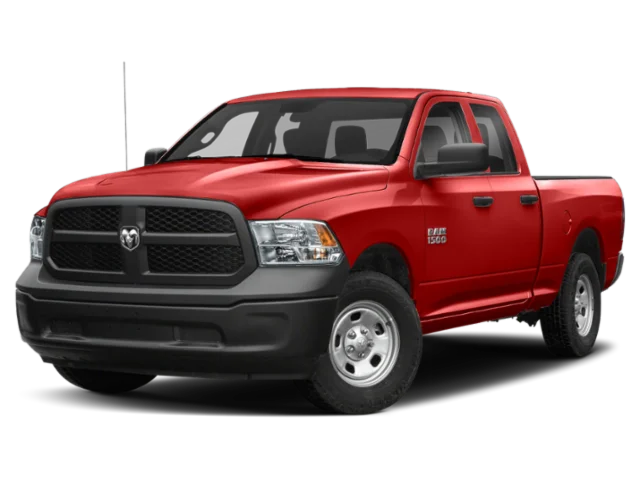 Red 2019 RAM 1500 Classic Tradesman Quad Cab RWD Pickup Truck 4X2 8-Speed Automatic