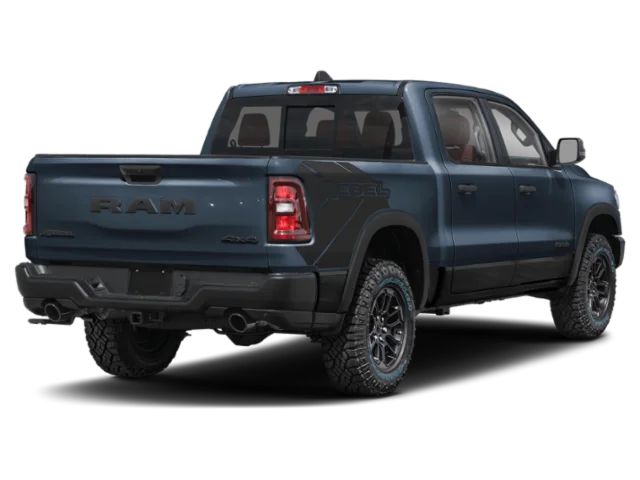 New 2026 Forged Blue Metallic Exterior Paint RAM Rebel image 2