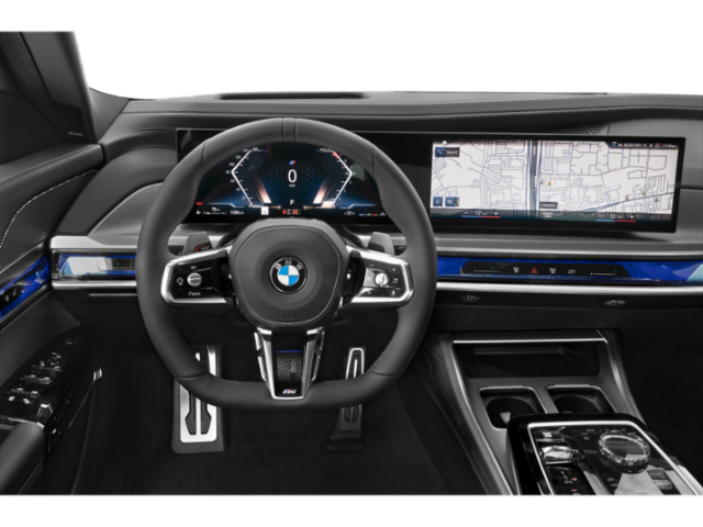 New 2026 Blue BMW 740i xDrive image 4