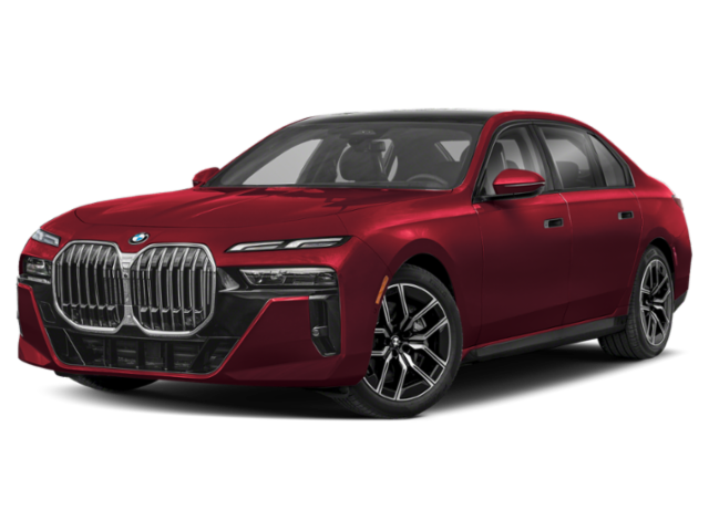 Used 2023 Aventurin Red Metallic BMW 760i xDrive image 1
