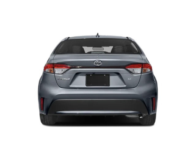 Used 2021 Classic Silver Metallic Toyota LE image 5