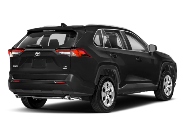 Midnight Black Metallic 2019 Toyota RAV4 SUV / Crossover Front-Wheel Drive 8-Speed Automatic