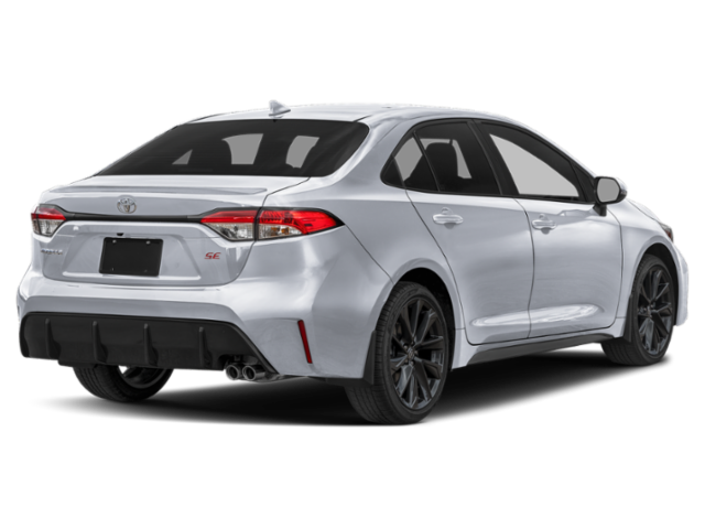 Used 2025 Classic Silver Metallic Toyota SE image 3