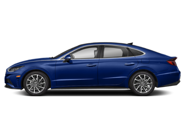 Used 2021 Blue Hyundai Limited image 3
