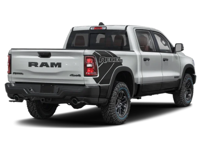 Used 2025 Billet Silver Metallic Clearcoat Ram REBEL image 3