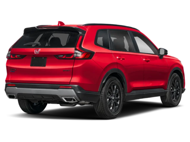 New 2026 Radiant Red Metallic Honda AWD Sport Hybrid image 7