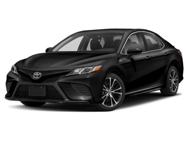 Used 2020 Midnight Black Metallic Toyota SE image 2