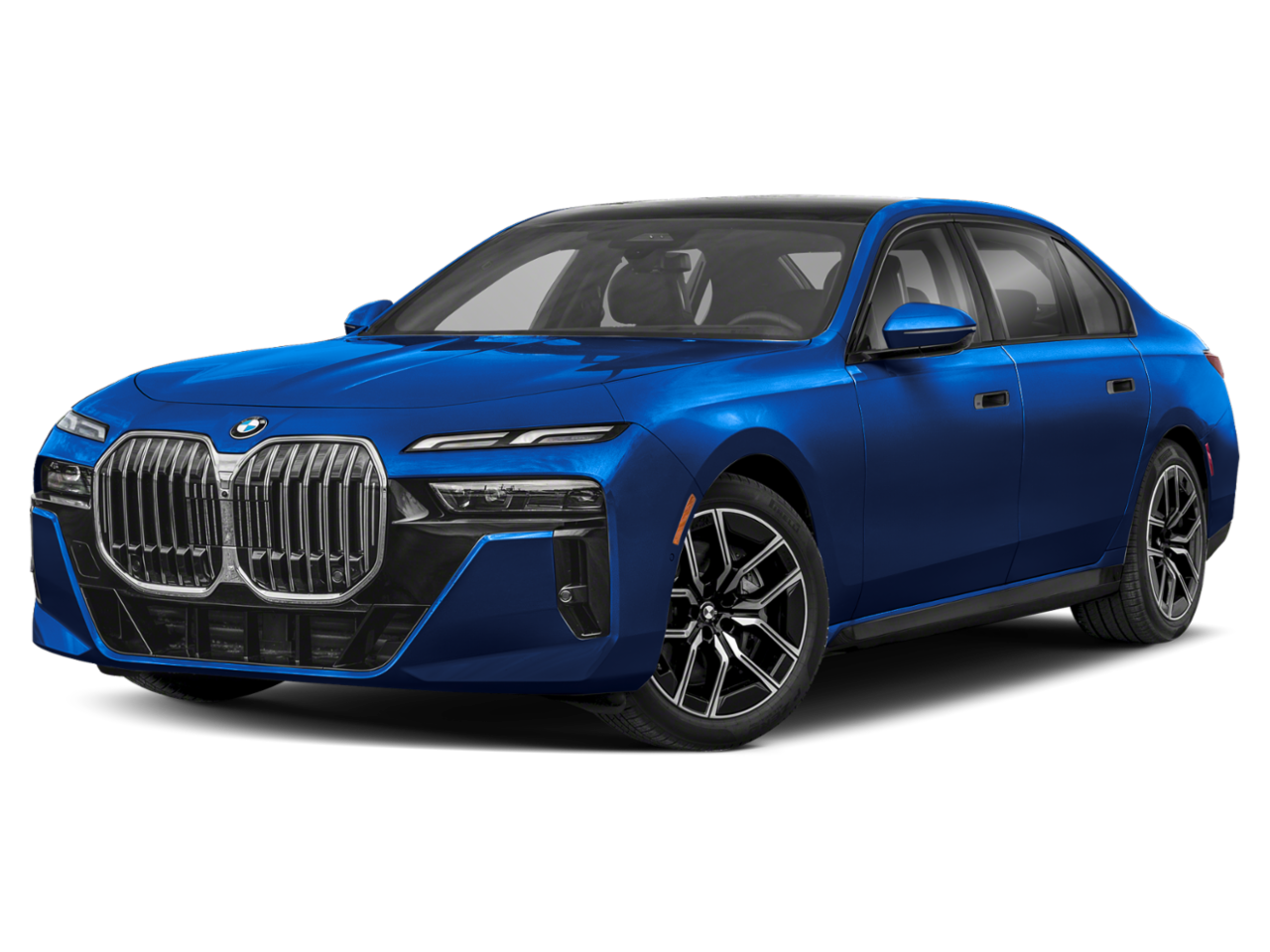 Certified Used 2023 Tanzanite Blue II Metallic BMW 760i xDrive image 1