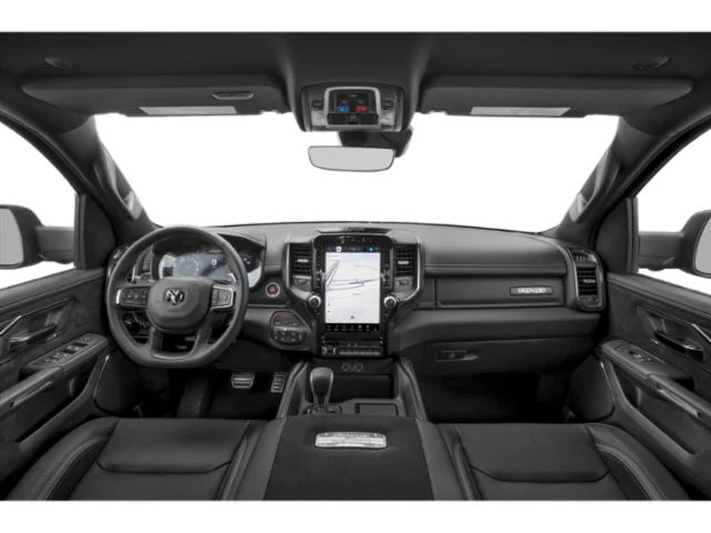 Used 2025 Diamond Black Crystal Pearl Coat Ram RHO image 8