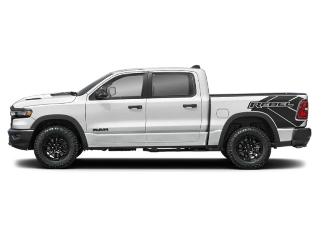 New 2026 Bright White Clear-Coat Exterior Paint RAM Rebel image 15