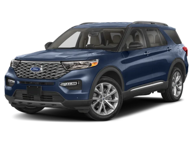 Used 2023 Blue Ford Platinum image 1