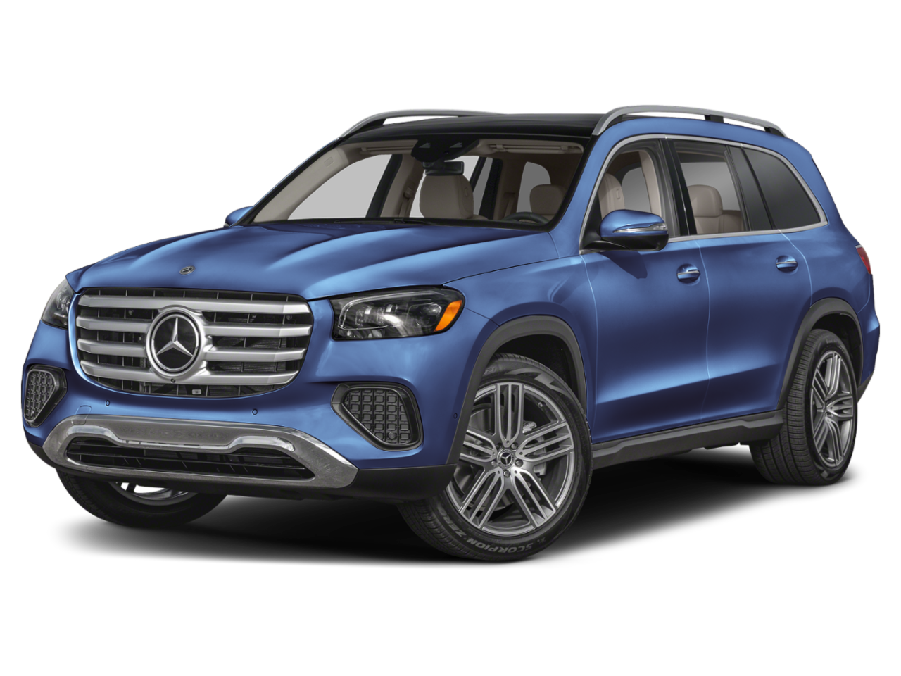 New 2026 Twilight Blue Metallic Mercedes-Benz GLS 450 4MATIC® SUV image 1