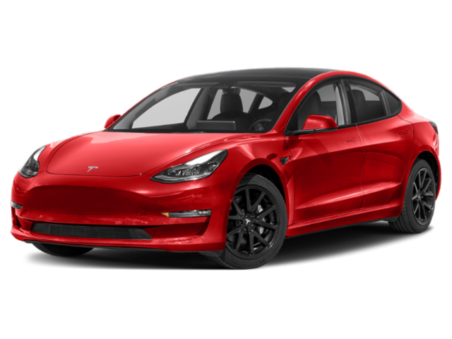 Used 2022 Red Multi-Coat Tesla Long Range image 2