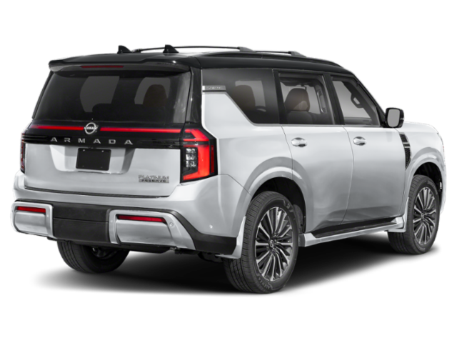 New 2026 Everest White TriCoat / Super Black Two-tone Nissan Platinum Reserve image 7