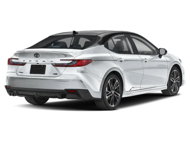 New 2026 Wind Chill Pearl w/Midnight Black Metallic Roof Toyota XSE image 2