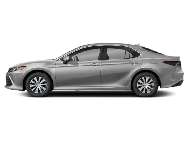 Used 2023 Celestial Silver Metallic Toyota Hybrid LE image 3