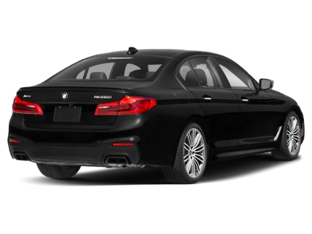 Used 2020 Black Sapphire Metallic BMW M550i xDrive image 2
