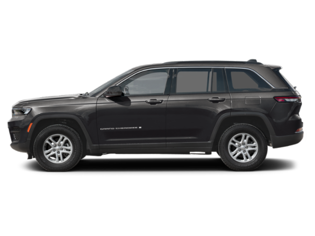 New 2025 Diamond Black Crystal Pearl-Coat Exterior Paint Jeep Limited image 3
