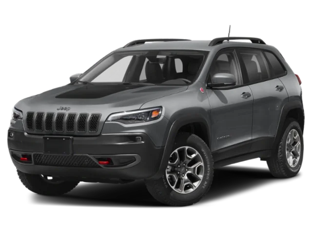 Used 2021 Billet Silver Metallic Clearcoat Jeep Trailhawk image 1